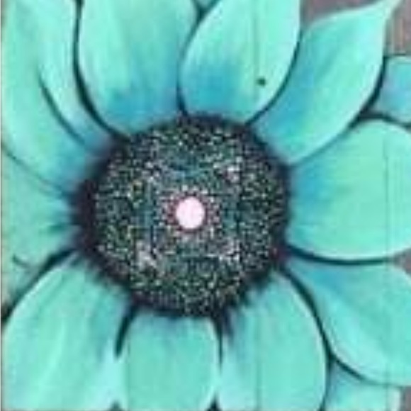 Sunflower painting on real wood. - Picture 2 of 2